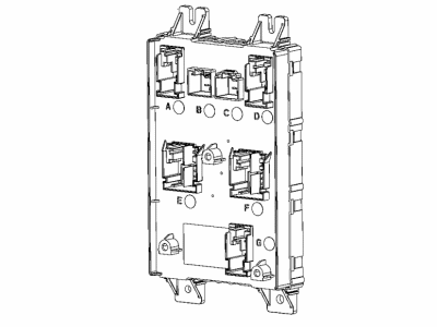 Dodge Durango Body Control Module - 68438337AB