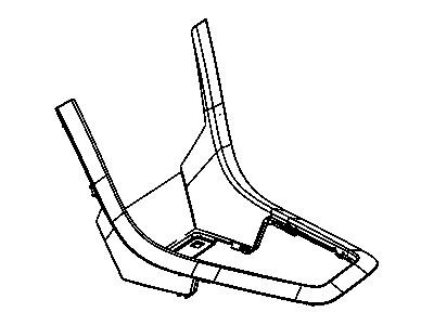 Dodge 1CH112DVAA BEZEL Center Console