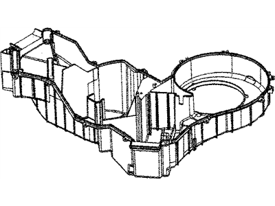 Dodge 5093237AB HOUSING A/C And Heater