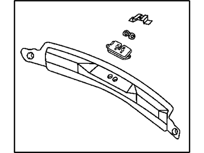 Chrysler 5054637AB PANEL Liftgate Sill Inner
