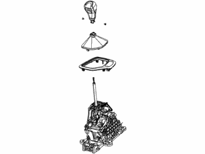 Jeep 6MD101A9AA SHIFTER Transmission