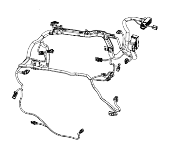 Jeep 68396716AH WIRING Engine