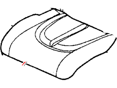 Mopar XB761T5AA Cover Front Seat Cushion Passenger