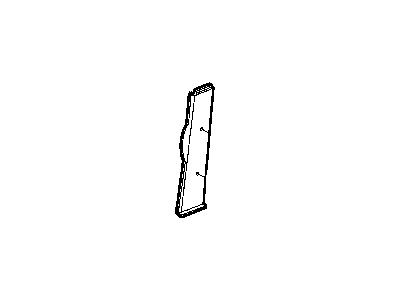 Dodge 5FV60XDVAE PANEL Lock Pillar