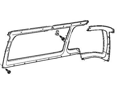 Dodge 5GD44RC3AF PANEL Rear Corner