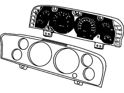 Dodge Ram 5500 Instrument Cluster - 5172295AE