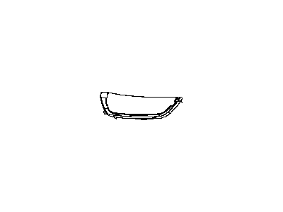 Dodge 57010721AC BEZEL Fascia