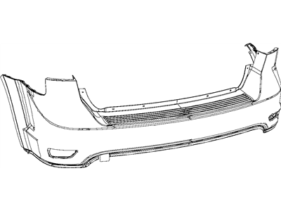 Dodge Journey Bumper - 1TY37TZZAA