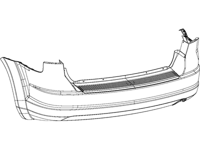 Dodge Journey Bumper - 1SU16TZZAB
