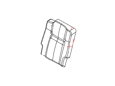 Jeep 1JF611D5AA Cover - Seat Back