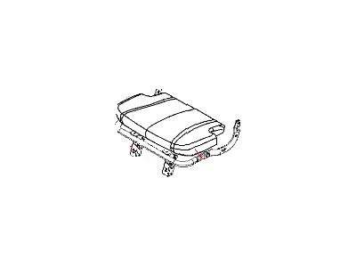 Jeep 1FZ301D1AA Cover - Rear Seat Cushion