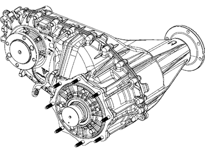 Ram 5146624AC TRANSFER CASE BW 44-47