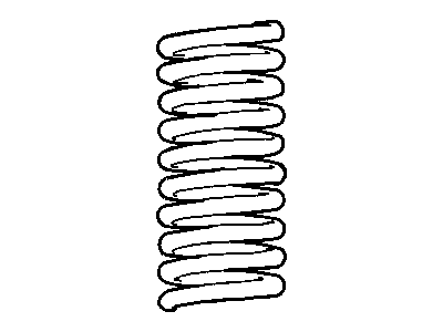 2002 Jeep Liberty Coil Springs - 52089072AA