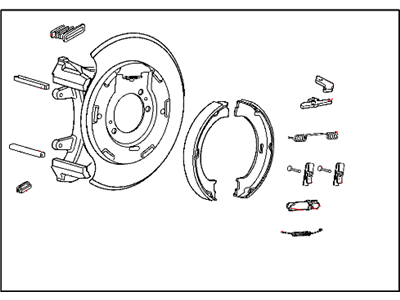 Dodge 52010240AB ADAPTER Parking Brake