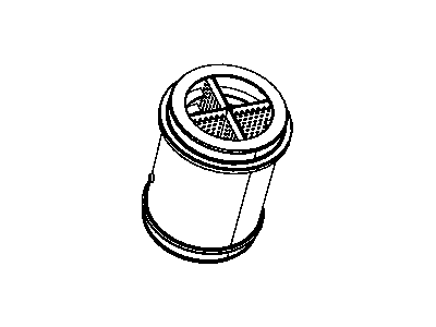 Dodge 53032848AA RESONATOR Air Cleaner