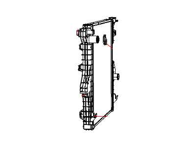 Dodge Radiator - 55057089AA