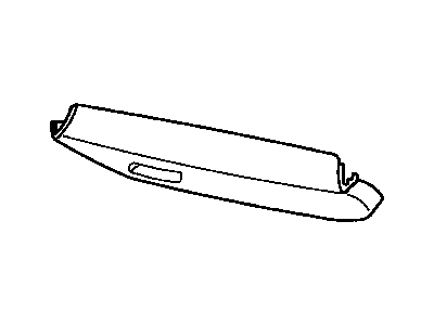 Chrysler 5099133AA PANEL Deck Opening Lower