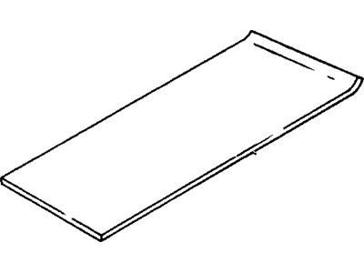 Dodge 4740136 SILENCER, Floor Pan