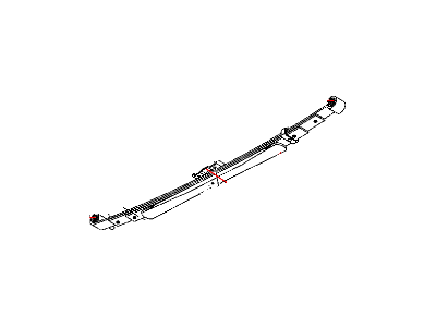 Dodge Ram 1500 Leaf Spring - 5290777AA