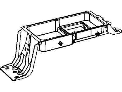 Dodge 5127839AA TRAY Floor Console
