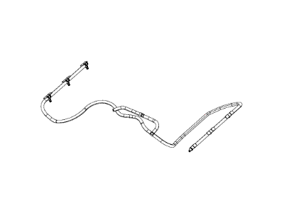 Ram 68229388AA TUBE Fuel Return