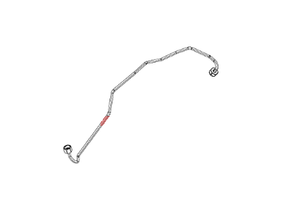 Ram 68229386AC TUBE Fuel Supply and Return
