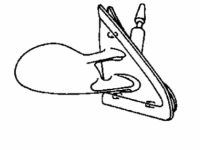 1998 Chrysler Cirrus Car Mirror - 4778080