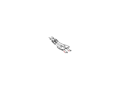 2012 Jeep Wrangler Parking Brake Cable - 52059891AI