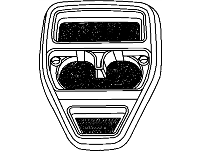 Dodge 5GS011DHAD CONSOLE Floor