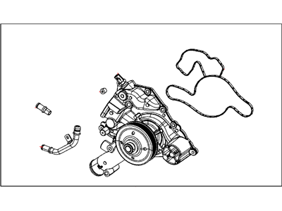 Mopar 4893133AC Pump Water