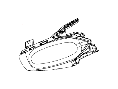 2014 Dodge Dart Headlight - 68083910AG