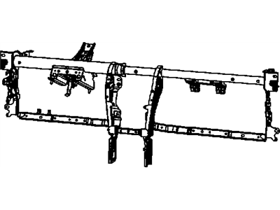 Chrysler 5291682AE REINFORCEMENT Instrument Panel