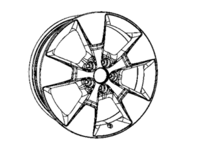 2020 Jeep Cherokee Spare Wheel - 7BM80PTSAA