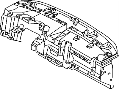 Dodge 55055937AD PANEL Instrument