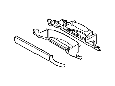 Dodge Durango Glove Box - 5GM731DVAD