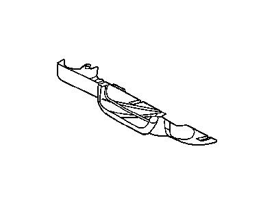Dodge Durango Steering Column Cover - 5GM83XDVAC