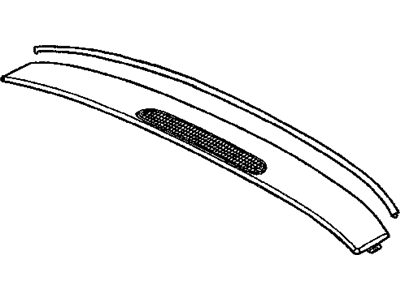 Mopar 5GR57WL8AB Grille Defroster Windshield Seal Included