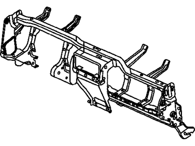 Dodge 55055936AB REINFORCEMENT Instrument Panel