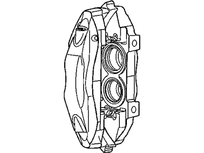 Dodge Viper Brake Caliper - 5093304AA