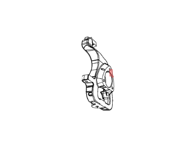 Ram 68044700AC KNUCKLE Front