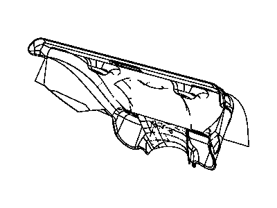 2017 Jeep Compass Exhaust Heat Shield - 4693348AC