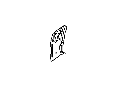 Dodge 55275284 PANEL Quarter Inner