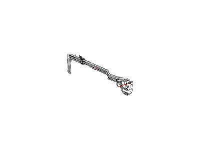 2008 Chrysler Aspen Brake Line - 52855445AB