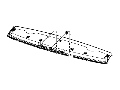 Ram 1SF62TZZAE SPOILER Liftgate Includes Nozzle and Hose