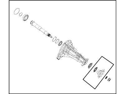 Mopar 52119499AA Housing Transmission Rear Extension