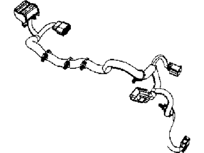 Mopar 68054970AA Wire Harness, Front