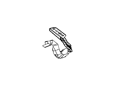 Chrysler Sebring Hood Hinge - 5074059AA