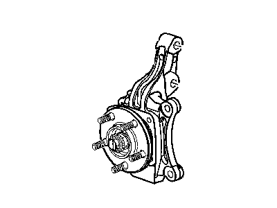 Mopar 4694953AA Knuckle Front