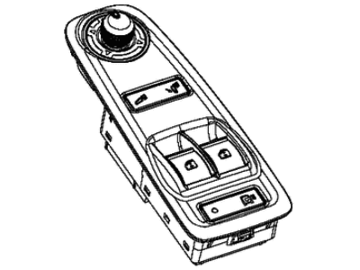 Ram ProMaster 3500 Power Window Switch - 1ZP73JXWAF