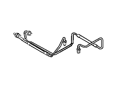 2004 Jeep Wrangler Brake Line - 52128486AB